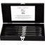 Laguiole Style de Vie Steakmessen Luxury Line Zwart Ebbenhout 6-delig