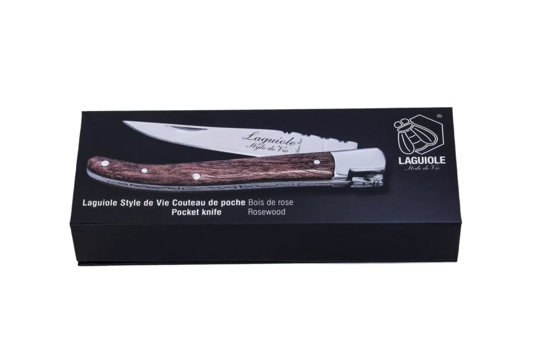 Laguiole Style de Vie Zakmes Luxury Line Rozenhout