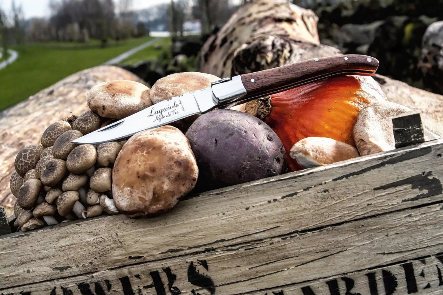 Laguiole Style de Vie Zakmes Luxury Line Rozenhout