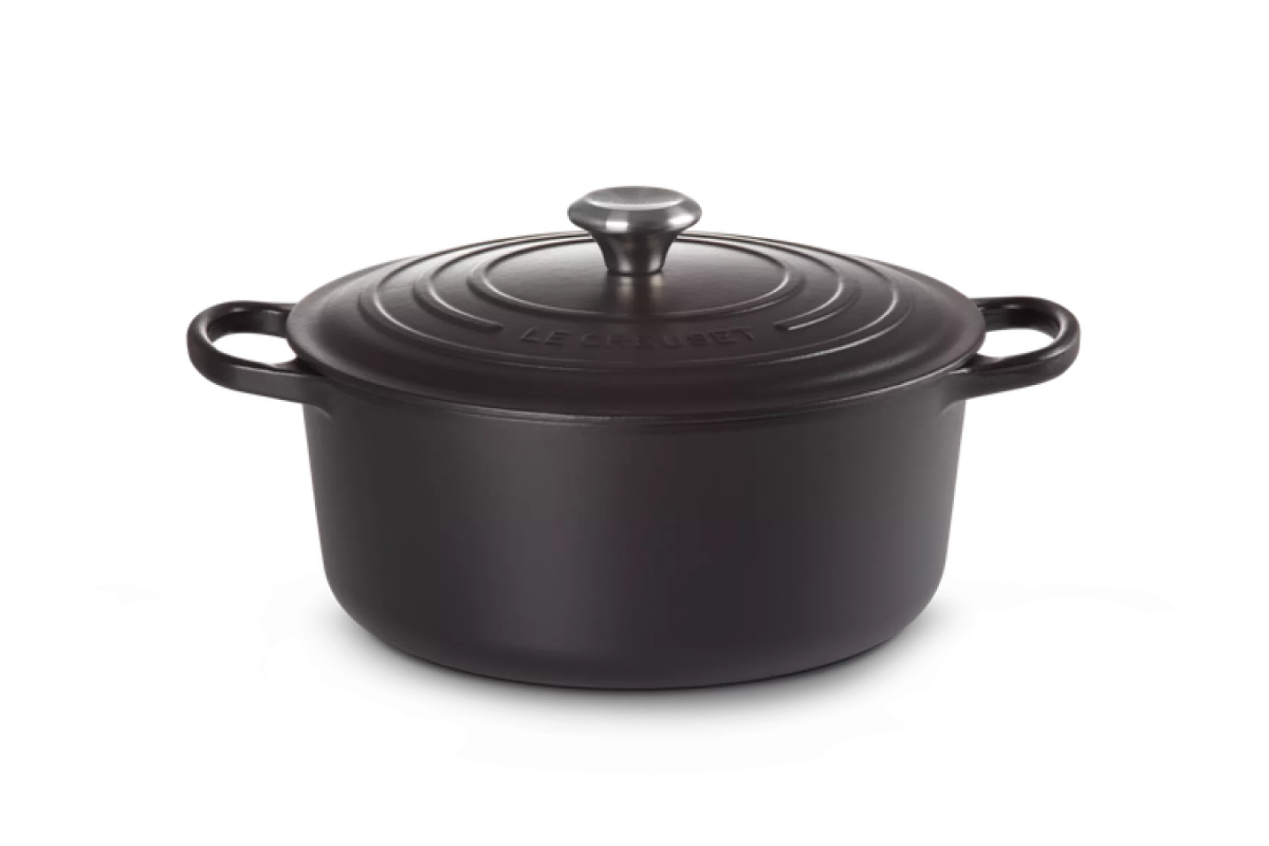 Le Creuset Signature Ronde Braadpan Mat Zwart 28 cm