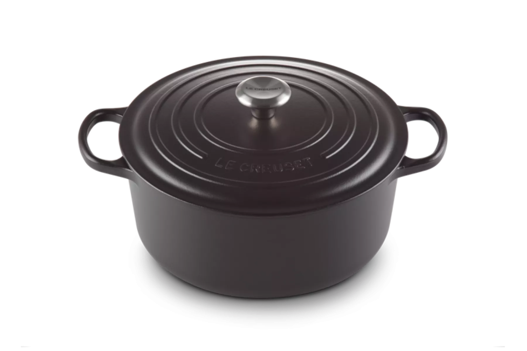 Le Creuset Signature Ronde Braadpan Mat Zwart 28 cm