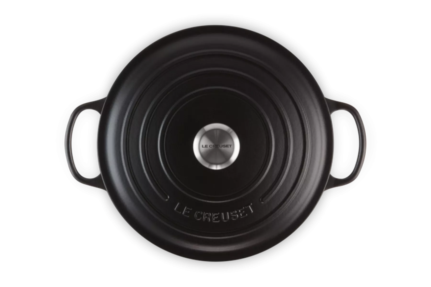 Le Creuset Signature Ronde Braadpan Mat Zwart 28 cm