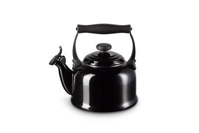 Le Creuset Tradition Fluitketel Ebbenzwart 2.1 Liter