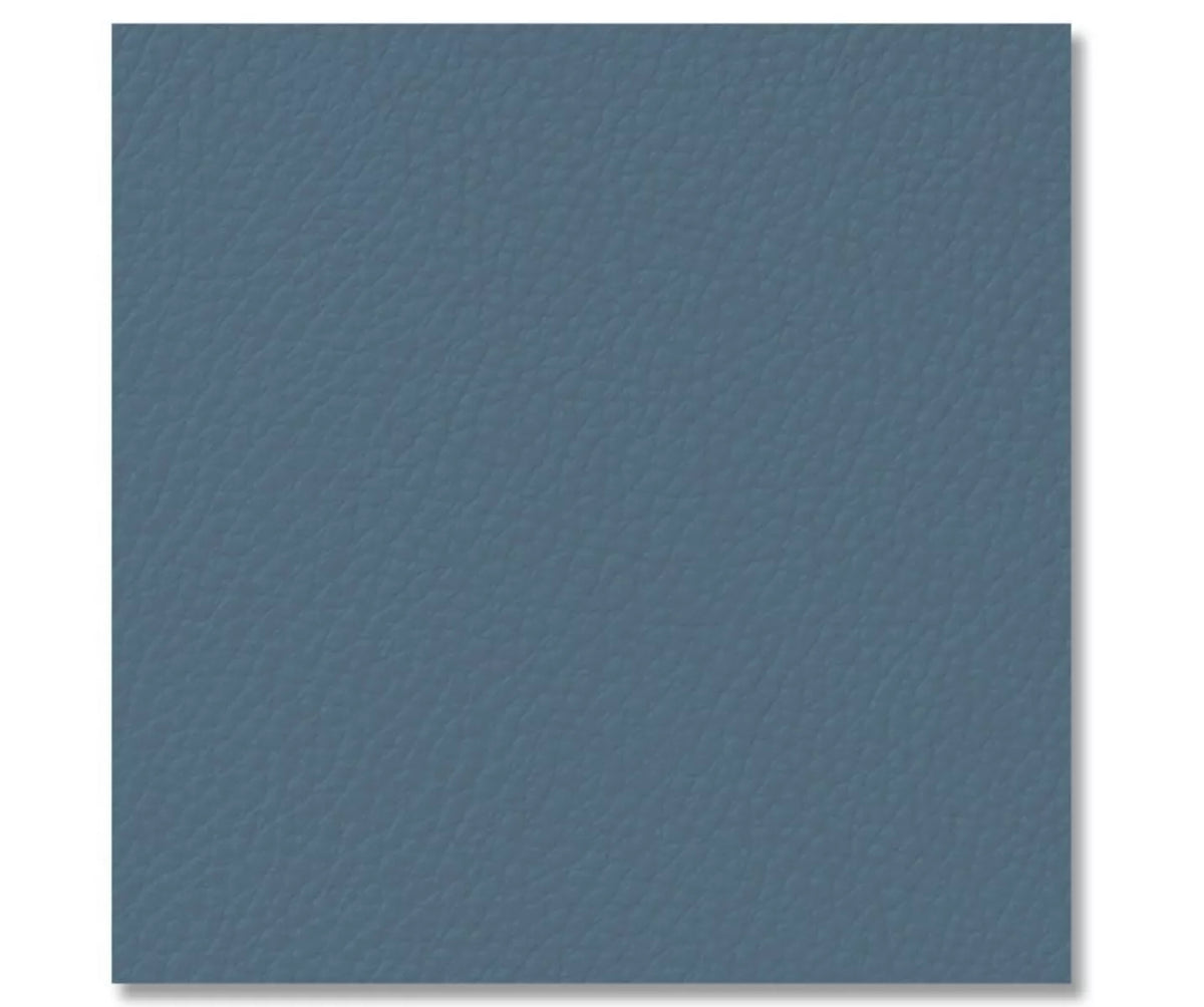 ZicZac Placemat Rechthoekig Lederlook Blauw