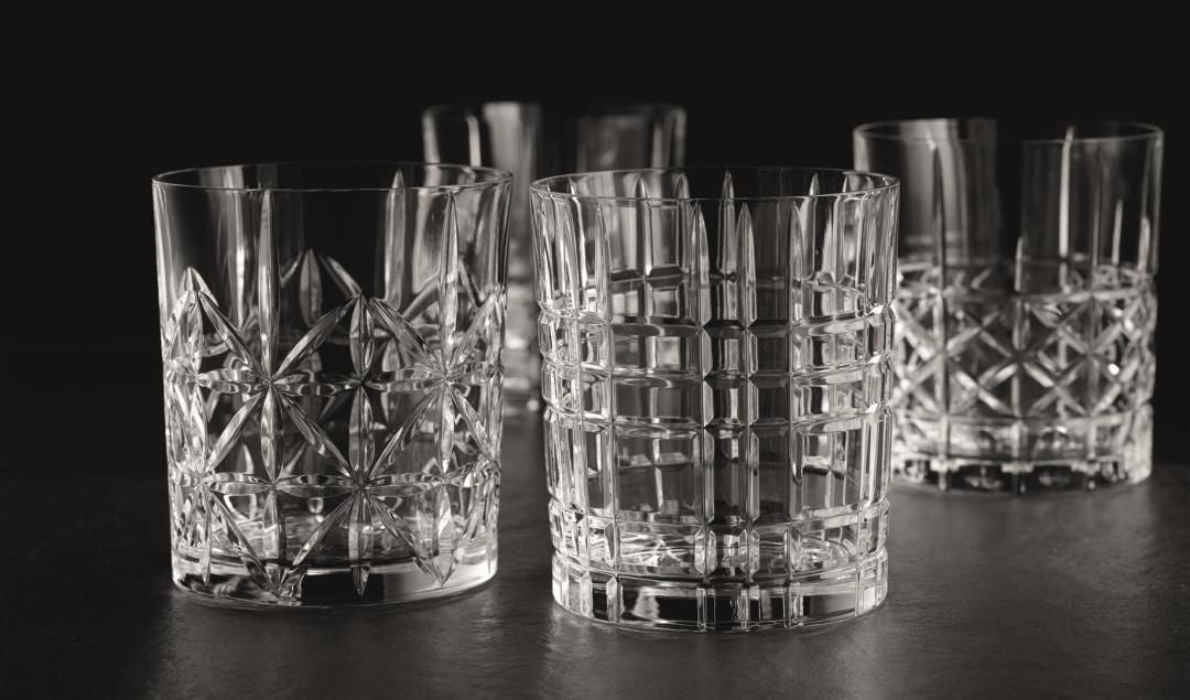 Highland Whiskyglas 345 ml – set met 4 stuks