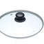 Masterclass Glazen Deksel met Zwarte Knop 24 cm