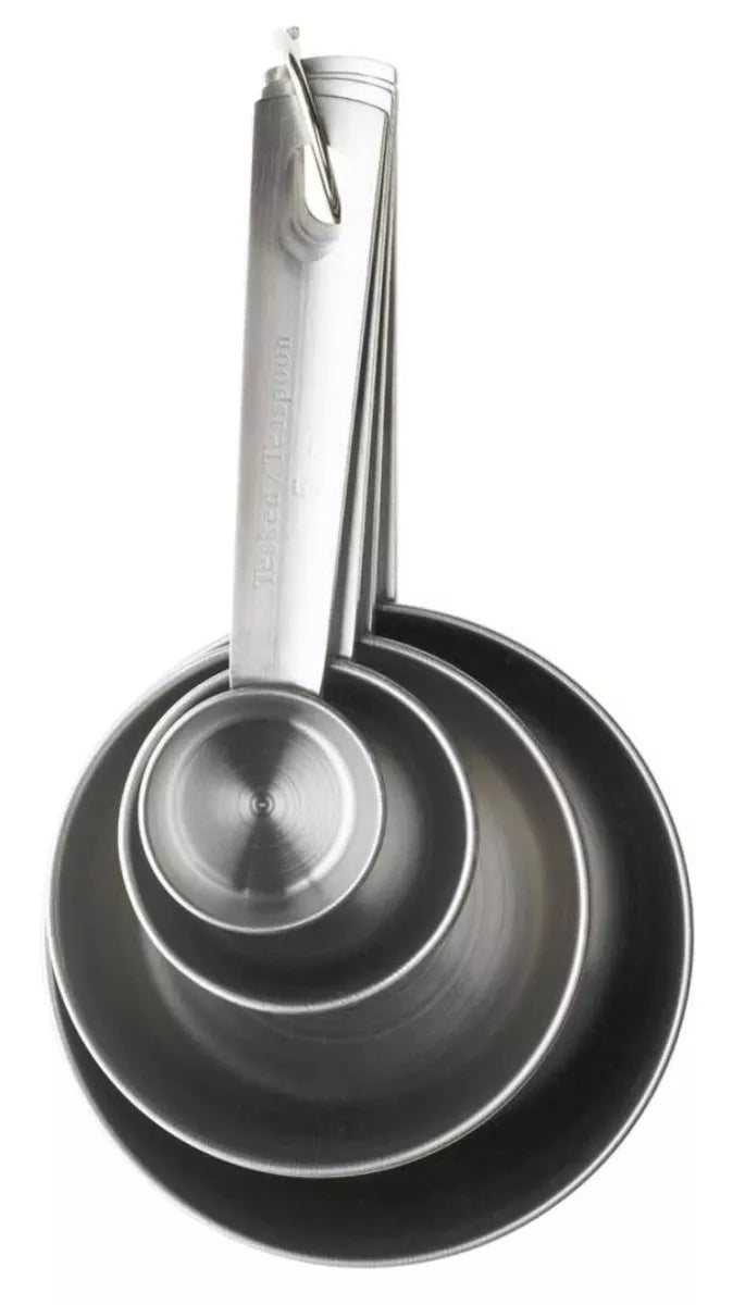 Orthex Maatlepels RVS - set met 4 stuks
