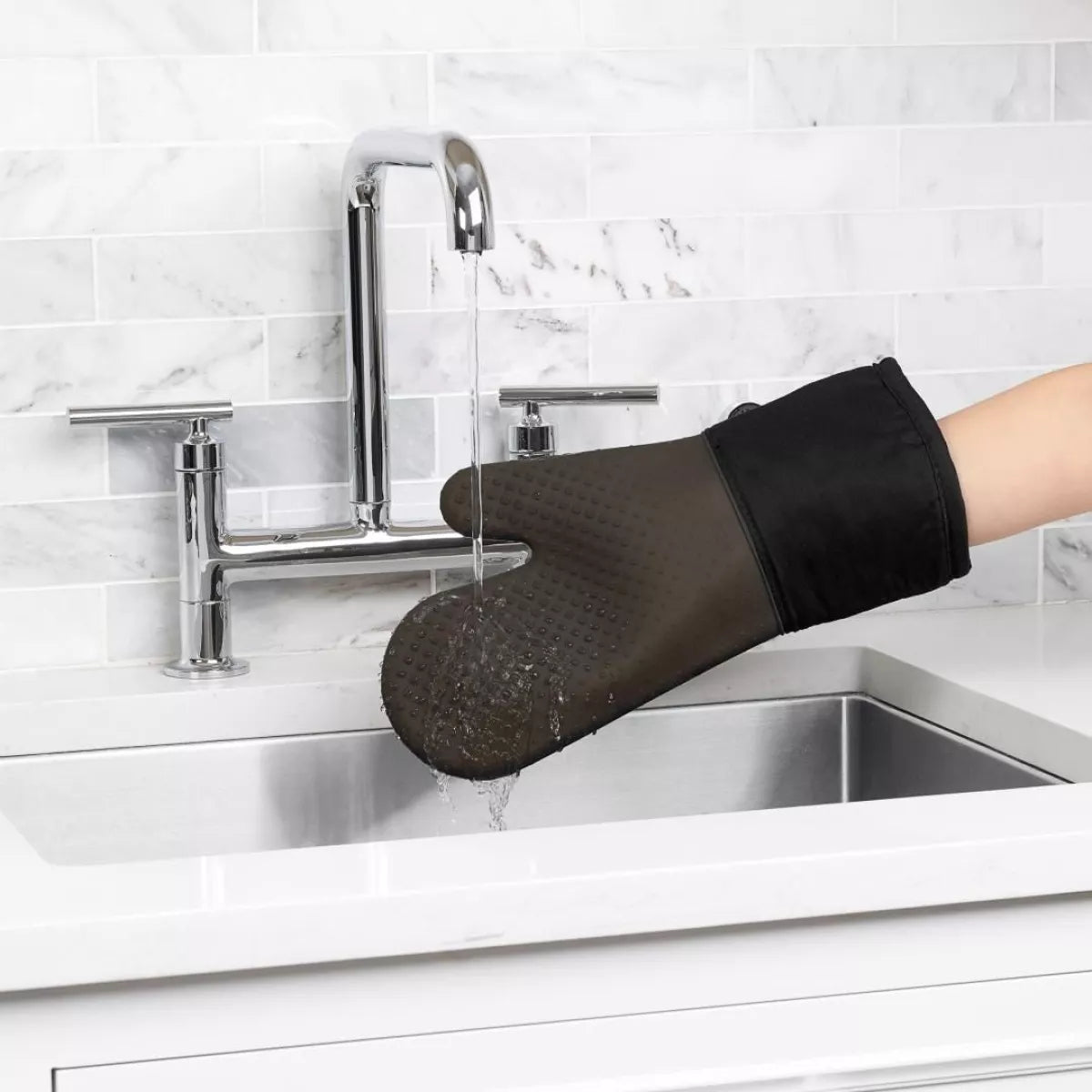 OXO Good Grips Siliconen Ovenwant Zwart