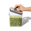 OXO Good Grips Voorraadbus 'POP Steel' Rechthoekig 1.6 Liter