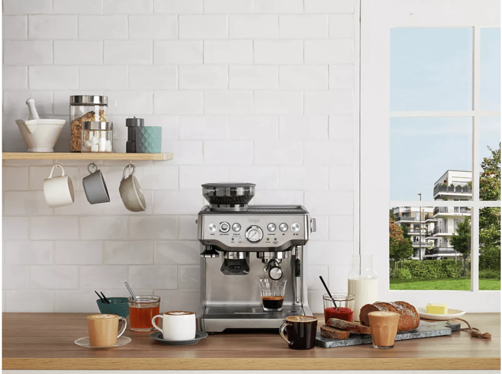 Sage The Barista Express Stainless Steel - Espressomachine