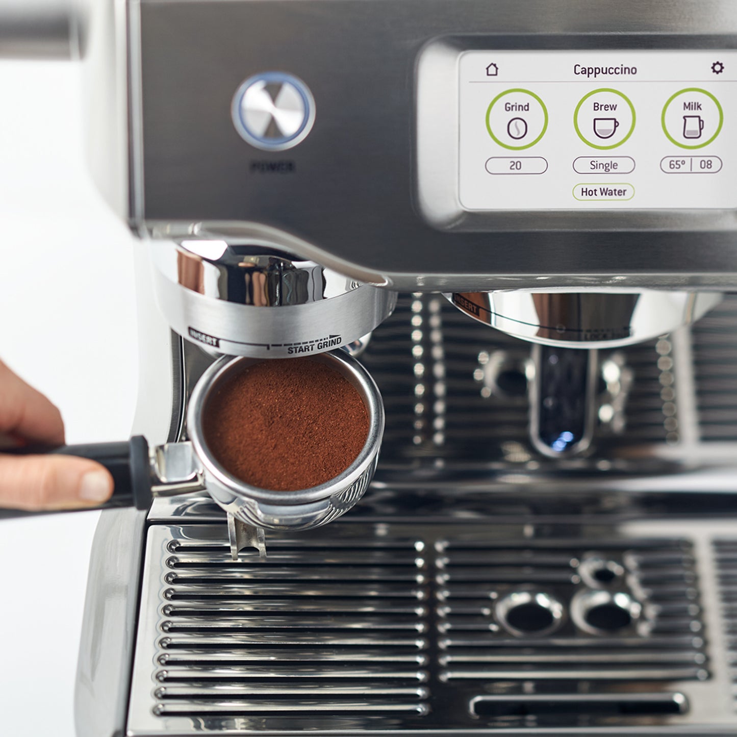 The Oracle Touch Stainless Steel - Espressomachine