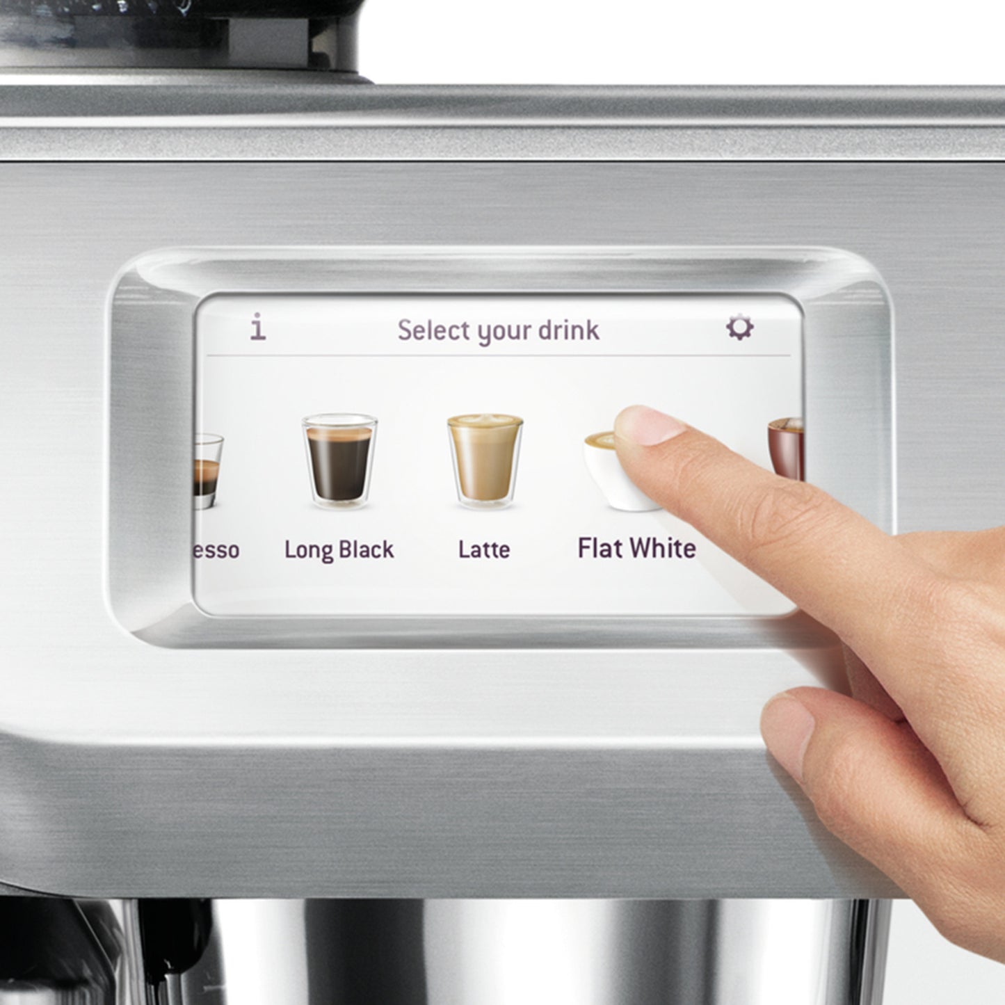 The Oracle Touch Stainless Steel - Espressomachine