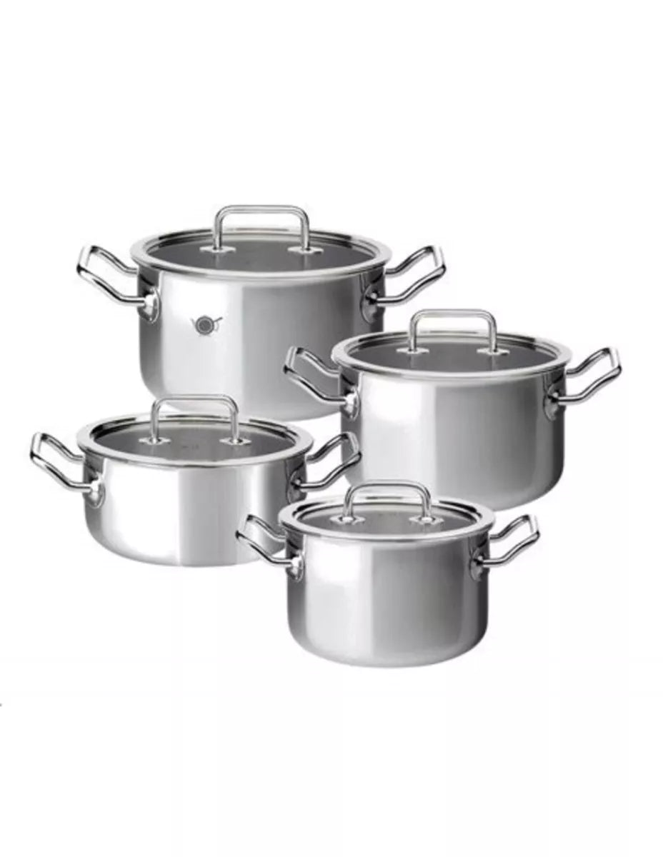 Spring Brigade Basic Pannenset met Glazen Deksel 4-delig