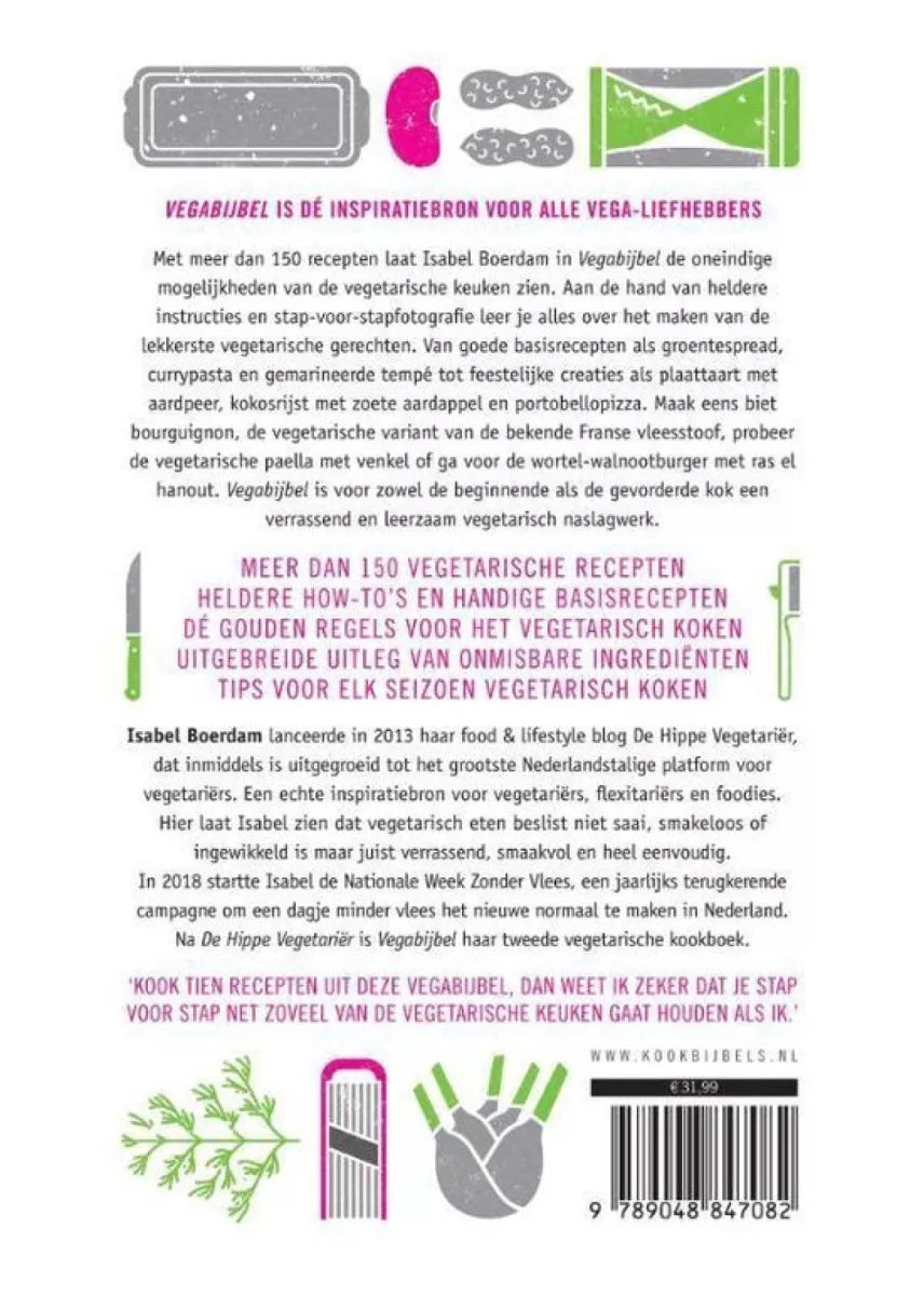 Kookboek Vegabijbel